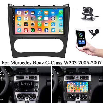 Cam+ For Mercedes Benz C-Class W203 2005-2007 Android 13 Car Stereo Radio 1+32GB • $149.99