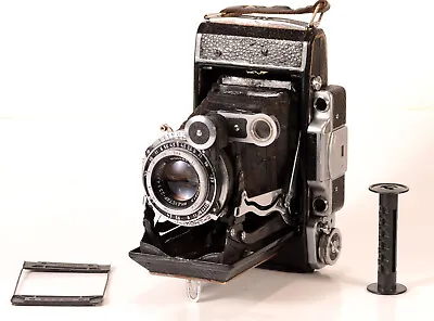 MOSKVA 4 1956 Folding Serviced Medium Format 6x6cm 6x9cm USSR Camera Industar-23 • $120