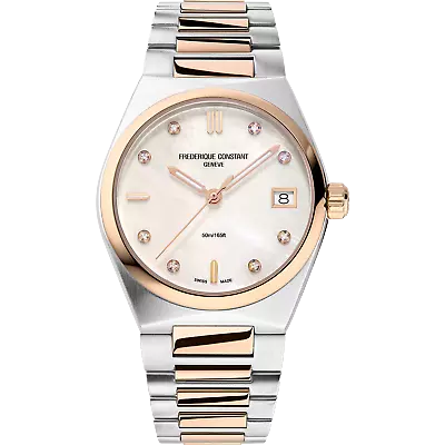 Frederique Constant Geneve Highlife Quartz Ladies Watch ( FC-240MPWD2NH2B) • $1795