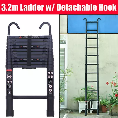 Telescopic Ladder Aluminum Multi Purpose Heavy Duty Folding/Extension Portable • $82.40