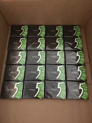 Wrigley’s 5 Gum Spearmint Rain 20 Pack EXP 03/2025 15 Sticks Per • $20