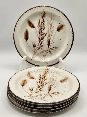 Wild Oats Stonehedge Midwinter 7” Dessert Bread Plates (set Of 5)  • $24.99