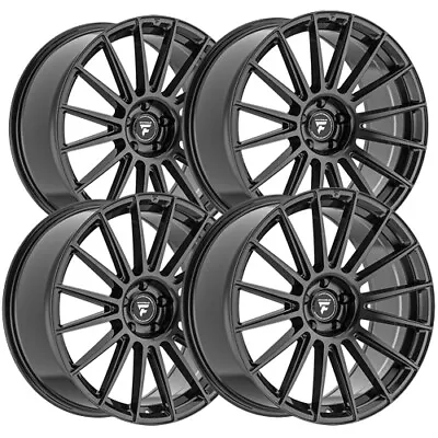 (Set Of 4) Fittipaldi 363B 22x9.5 5x112 +45mm Gloss Black Wheels Rims 22  Inch • $1440