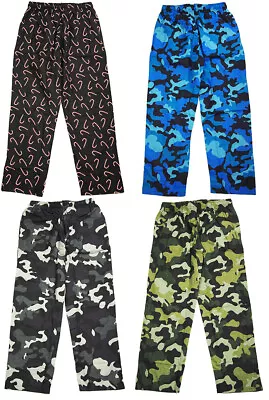 NORTY Men's 100% Cotton Printed Flannel Sleep Lounge Pajama Pant - 4 Prints • $14.90