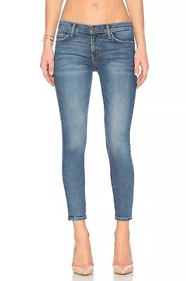 The Current Elliott Ankle Skinny Blue Jean Vertigo Stretch 9  Rise 27 31  Inseam • $34.95