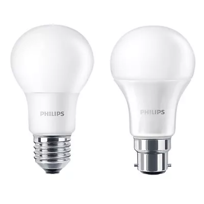 Packs Of Philips LED GLS B22 Or E27 Light Bulbs 5.5w / 8w / 11w / 13w - 240v • £38.69