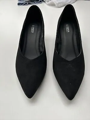 £3 • Buy Matalan Black Kitten Heel Shoes - Size 4 (EU37)