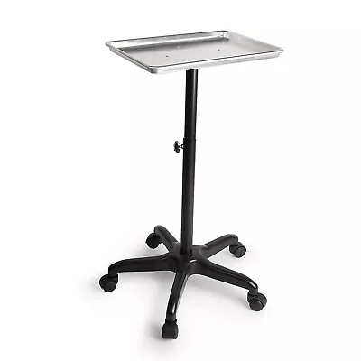 Salon Rolling Tray Cart+Wheel Hairdressing Tool Hair Stylist Storage Trolley USA • $38