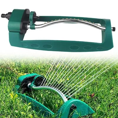 Oscillating Lawn Sprinkler - Garden Irrigation Sprayer - Adjustable Water Grass • $13.99