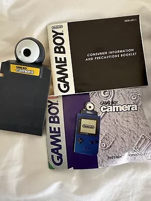 Nintendo Gameboy Camera (Yellow Boxed With Manual) • £120