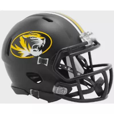 Missouri Tigers NCAA Mini Speed Football Helmet Anodized Black - NCAA. • $32.99