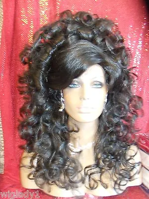 Halloween Special Vegas Girl Wigs Long Smooth Soft Big Curls Volume Drag Queen • $119.99
