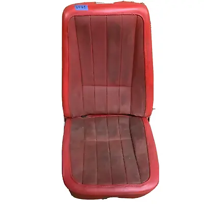 1968 - 1969 Only C3 Chevrolet Corvette Driver Seat Red No Back Panel No Tracks • $379.99