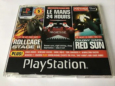 £3.99 • Buy SONY PS1 Demo Disc 56: Le Mans 24, Colony Wars, Space Debris - COMPLETE 