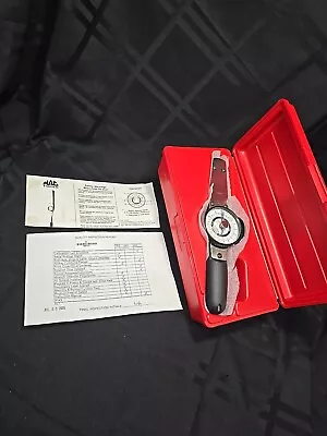 MAC TOOLS 1/4  Drive-Dial Torque Wrench TWDFM7IN Manual/Quality Inspect. Report • $175