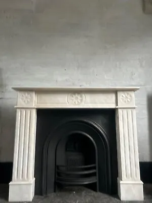 Marble Fire Surround For Cast Iron Fireplace • $1200.09