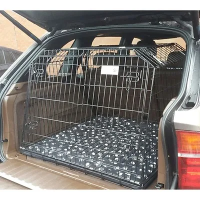 PET WORLD BMW X5 Sloping Car Dog Cage Estate 4x4 Boot Travel Puppy Crate • £224.95