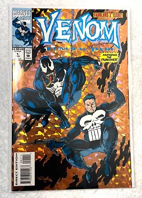 VENOM FUNERAL PYRE: #1  FABULOUS 1st ISSUE  FEATURING THE PUNISHER • $5