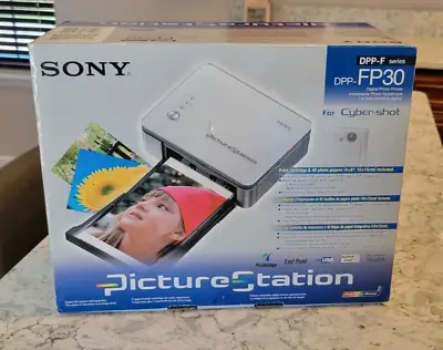 New Sony Picture Station Digital Photo Printer DPP-FP30 For Cyber-Shot F Series • $33.74