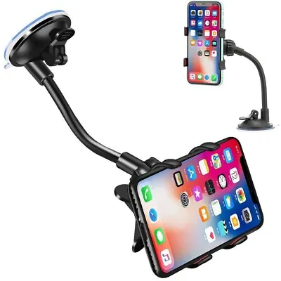 In Car Phone Holder 360° Rotatable IPhone Mobile Phone Suction Universal Mount • £4.95
