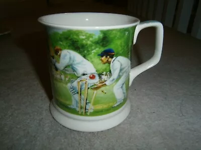 £8.99 • Buy Superb Stylish Past Times Cricket Mug Retro Design Unused Fine Bone China