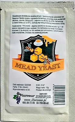 Bayanus Yeast For Mead And High Alcohol 21% High Quality Yeast .  • £3.69