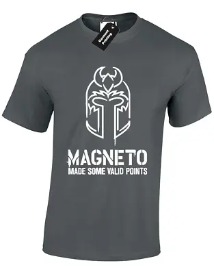 Magneto Made Some Points Mens T Shirt Comic Villain Helmet Avenger S- 5xl • £7.99
