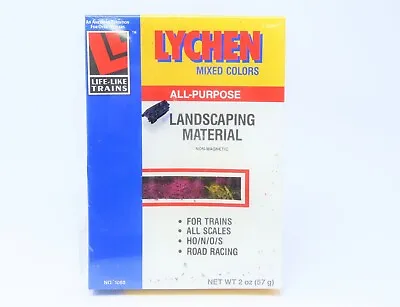 HO/N/O/S Scale Life-Like #1060 Lychen Mixed Colors - Landscaping Material 2 Oz. • $24.95
