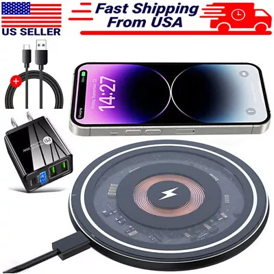 36W Wireless Charger Fast Phone Charge Pad Dock For Motorola Edge / Edge+ (2023) • $18.99