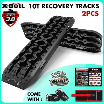 X-BULL Recovery Tracks Traction Boards Sand  Snow Mud Pair Bag Vehicle 4x4 4wd • $94.90