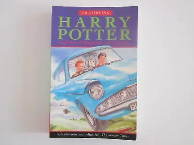 HARRY POTTER And THE CHAMBER Of SECRETS - J K ROWLING - Unread Condition • $14.95