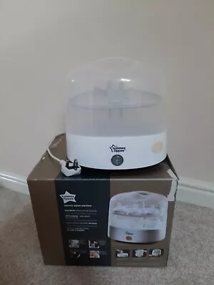 £8 • Buy Tommee Tippee Electric Steam Baby Feeding Bottle Steriliser And Bottle Warmer
