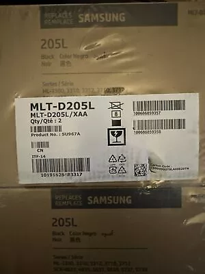 Genuine HP/ Samsung MLT-D205L Black 205L Toner Cartridge • $45