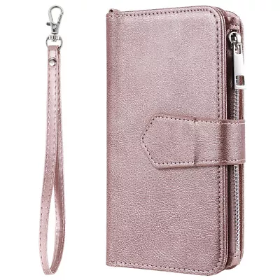 For IPhone 15 14 13 12 11 Pro Max XR 8/7/SE Removable Case Magnetic Wallet Cover • $20.89