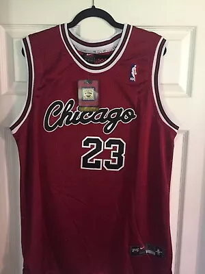 Michael Jordan Nike Hardwood Classics Bulls Jersey NWT XL Chicago Red Rookie  • $50