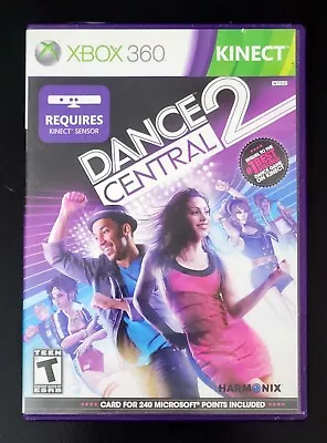 Dance Central 2 (Microsoft Xbox 360) Kinect Game Completed CIB Vintage Music • $6.97