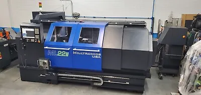 Used 2019 Milltronics CNC Flatbed Turning Center Lathe Tailstock 23x60  1.5  Bar • $79000