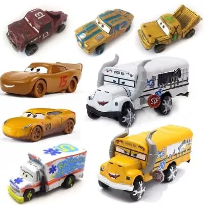 Mattel Disney Pixar Cars 3 Miss Fritter DiNOco Cruz 1:55 Diecast  Toys Car Boy • $22.69