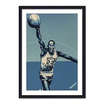 Urban Art A3 Framed Print  Michael Jordan • $56