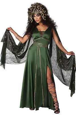 California Costume Medusa Queen Of The Gorgons Adult Women Outfit 502 Sz X-Large • $49.33