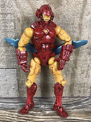 2006 Marvel Legends Iron Man House Of M Toy Biz Superhero Action Figure Toy • $29.99