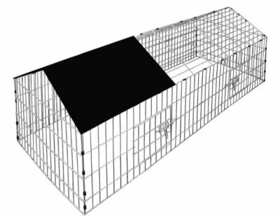 £39.99 • Buy Metal Chicken Rabbit Pet Small Animal Cage Crate Run Exercise Playpen Enclosure