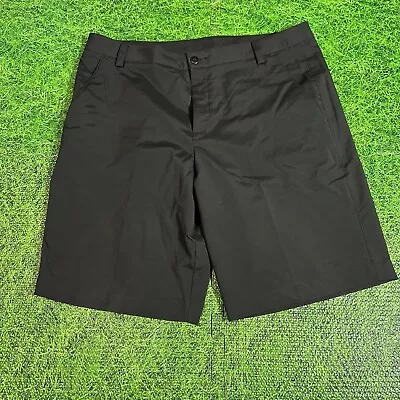 Puma Performance Golf Shorts Men Sz 38 Black 10” Inseam • $14.99