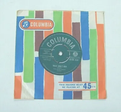 The John Barry Seven - Walk Don't Run - 1960 COLUMBIA (VG+) • £5