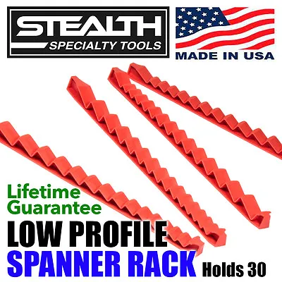 $37 • Buy STEALTH SPECIALTY TOOLS Spanner Rack Low Profile Wrench Organiser Storage ERNST