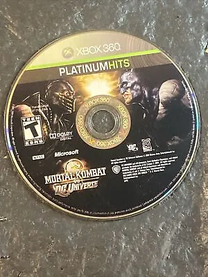 Xbox 360 Mortal Kombat Vs DC Universe Platinum Hits Game Only • $4.99