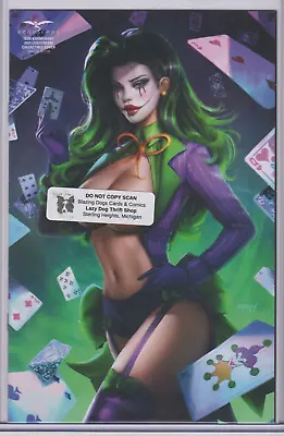 Grimm Spotlight Mystere VooDoo Dawn 2021 Livestream Joker Cosplay Cover LE: 100 • $54.99