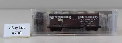 (Lot 790) N Scale Model Micro Trains 36' Wood Reefer Sudbury Brewing Co. 102 • $7.99