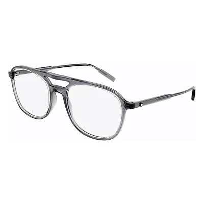 NEW Mont Blanc MB0198o-003 Grey Grey Eyeglasses • $166.46