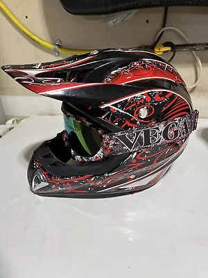 Typhoon FMVSS 218 Helmet Size XXL With Vega Goggles • $80